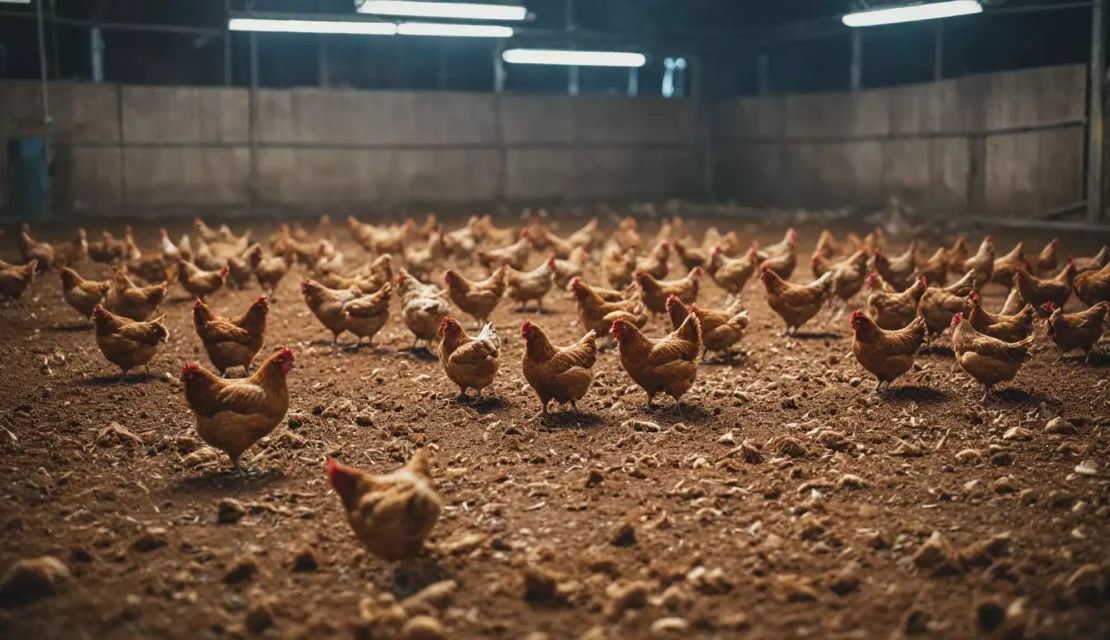 Skuteczność suchej dezynfekcji ściółki w hodowlach drobiu