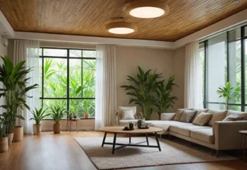 Ekologiczne i zdrowe rozwiązania: sufit podwieszany z materiałów przyjaznych środowisku