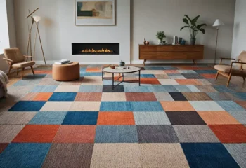 Wykładziny dywanowe modułowe — aranżacje i pomysły na wzory